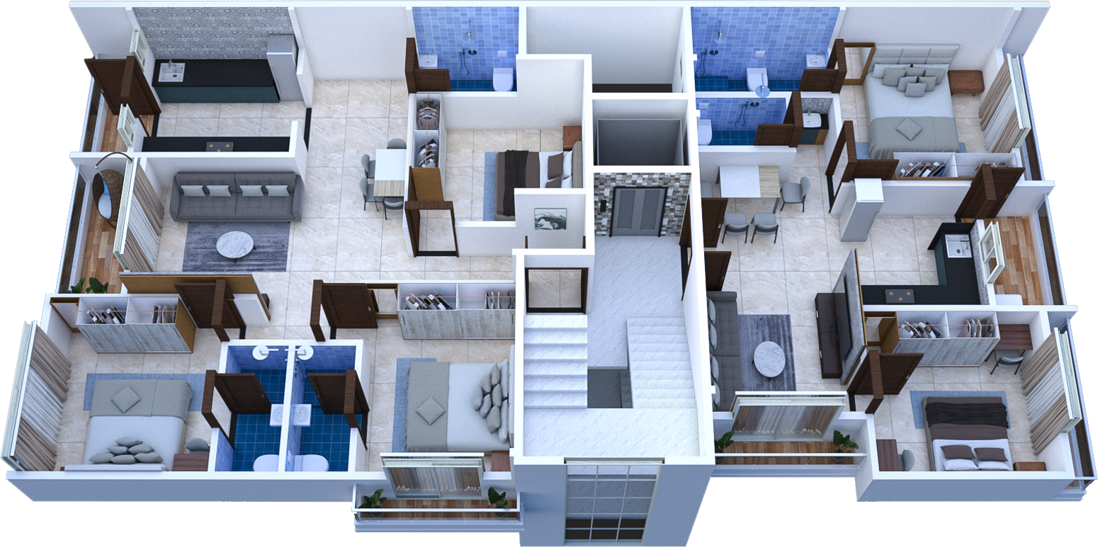 1-5th Floor Layout