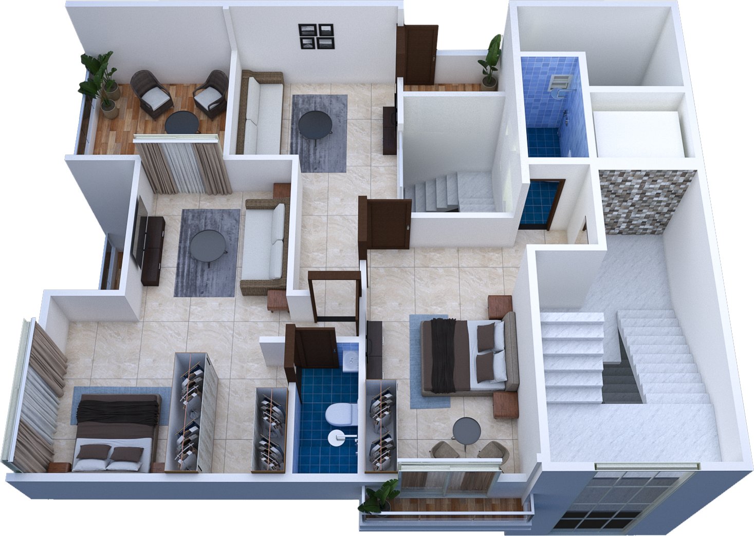 7th Floor Penthouse Upper